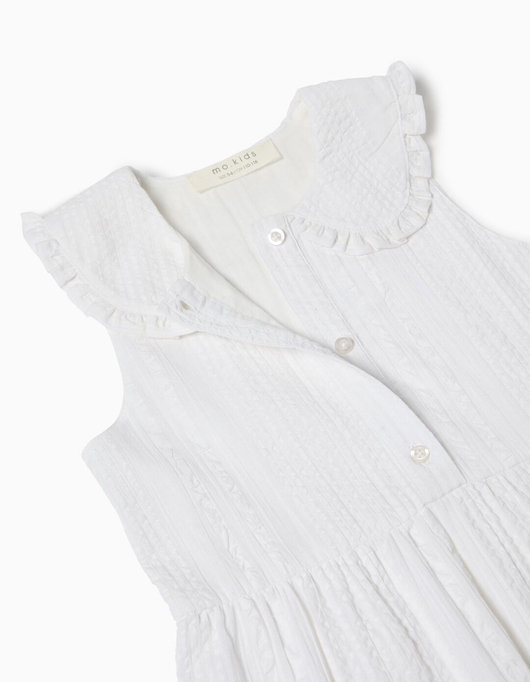 Vestido, Menina, Branco