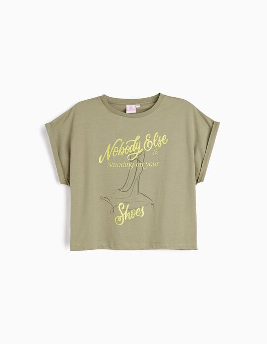 Comprar Online T-shirt 'Disney', Menina, Verde Escuro 