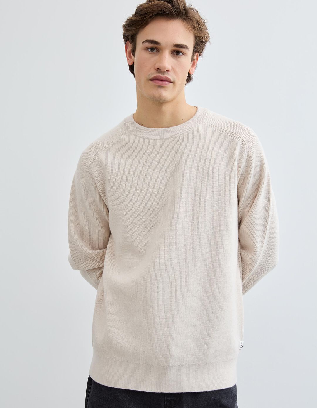 Camisola de Malha, Homem, Azul Escuro