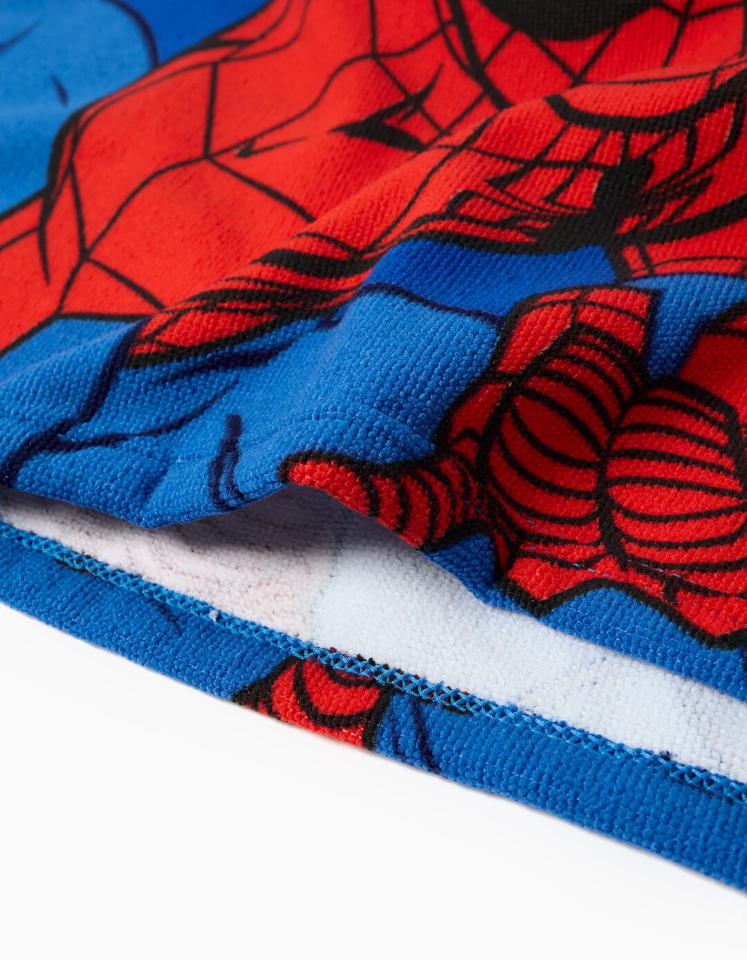 Poncho 'Spider-Man', Menino, Azul