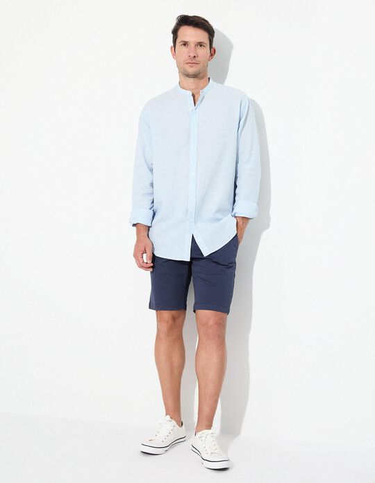 Comprar Online Calções 'Slim fit', Homem, Azul Escuro
