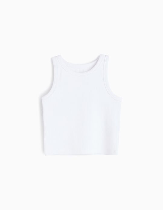 Comprar Online Tank Top, Menina, Branco