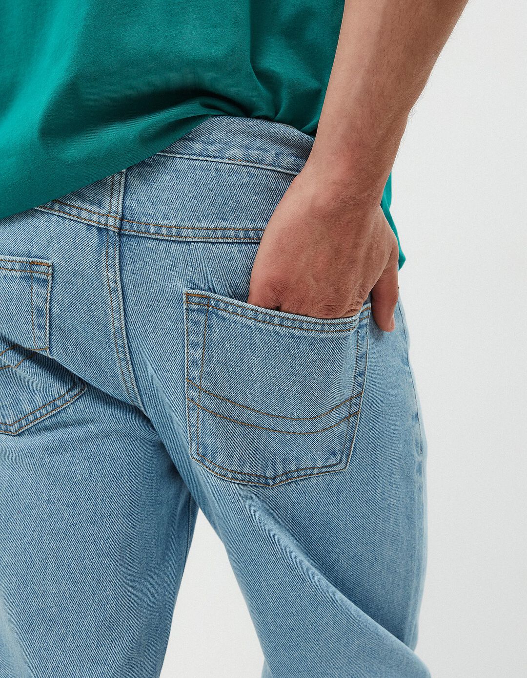 Jeans, Homem, Azul