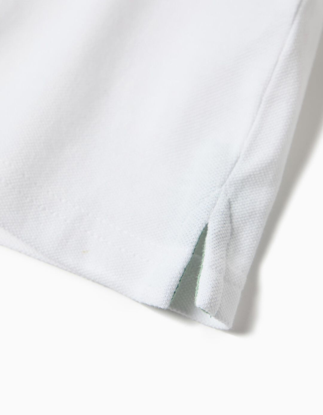 Polo Piquet, Menino, Branco