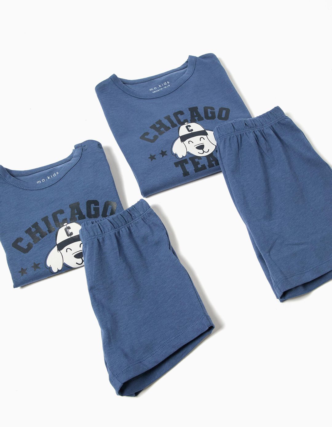 Pijama Jersey, Menino, Azul Escuro 