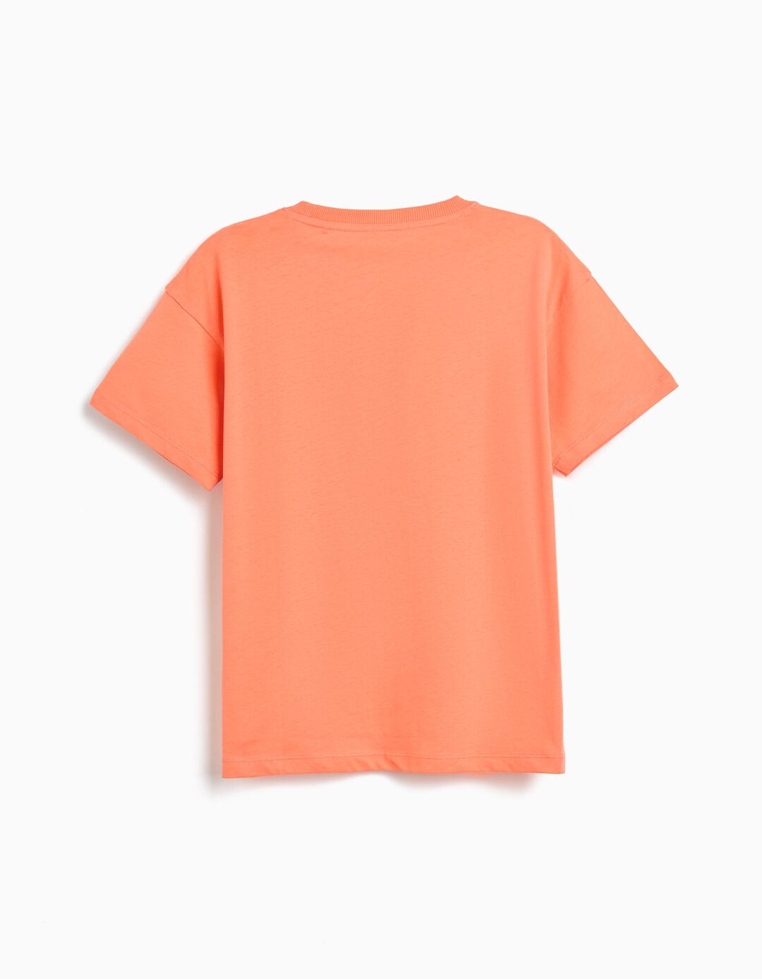 T-shirt Print, Menino, Laranja
