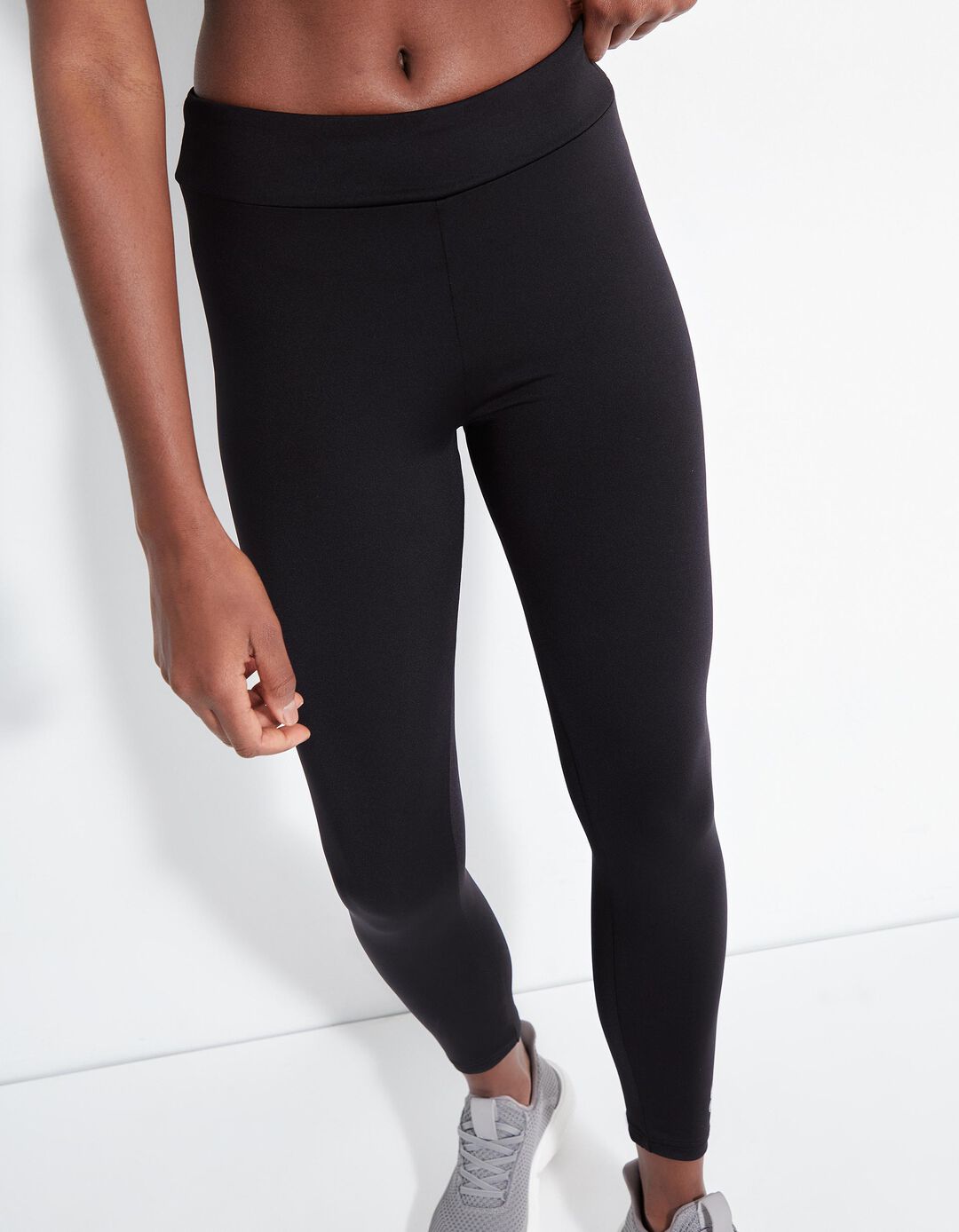 Leggings de Desporto, Mulher, Preto
