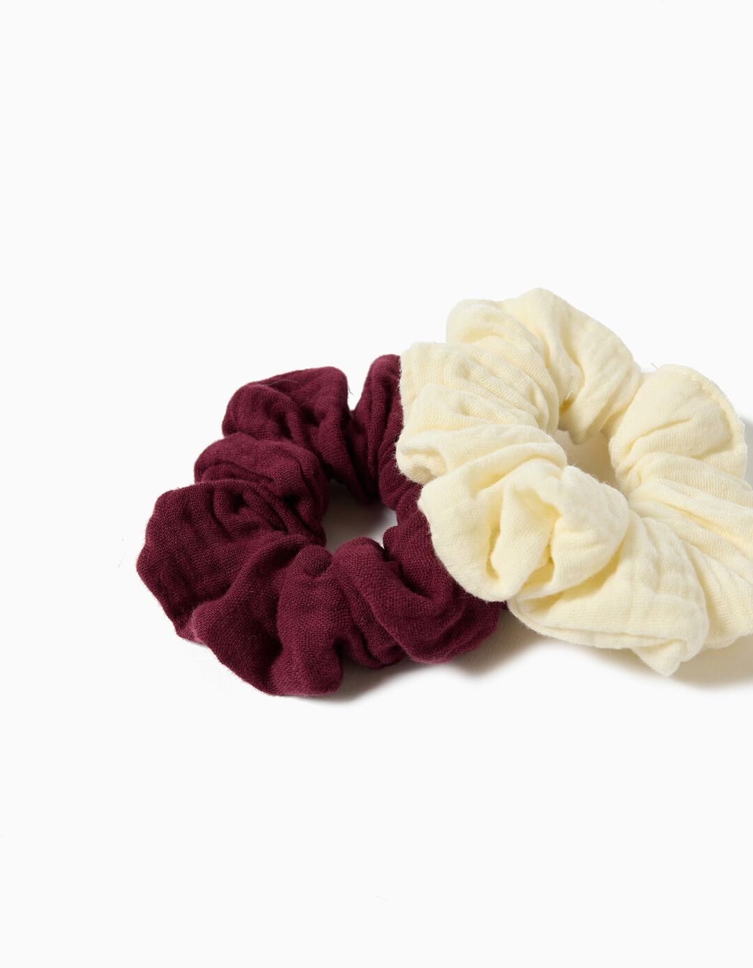 Pack 2 Elásticos de Cabelo Scrunchies, Menina, Multicor