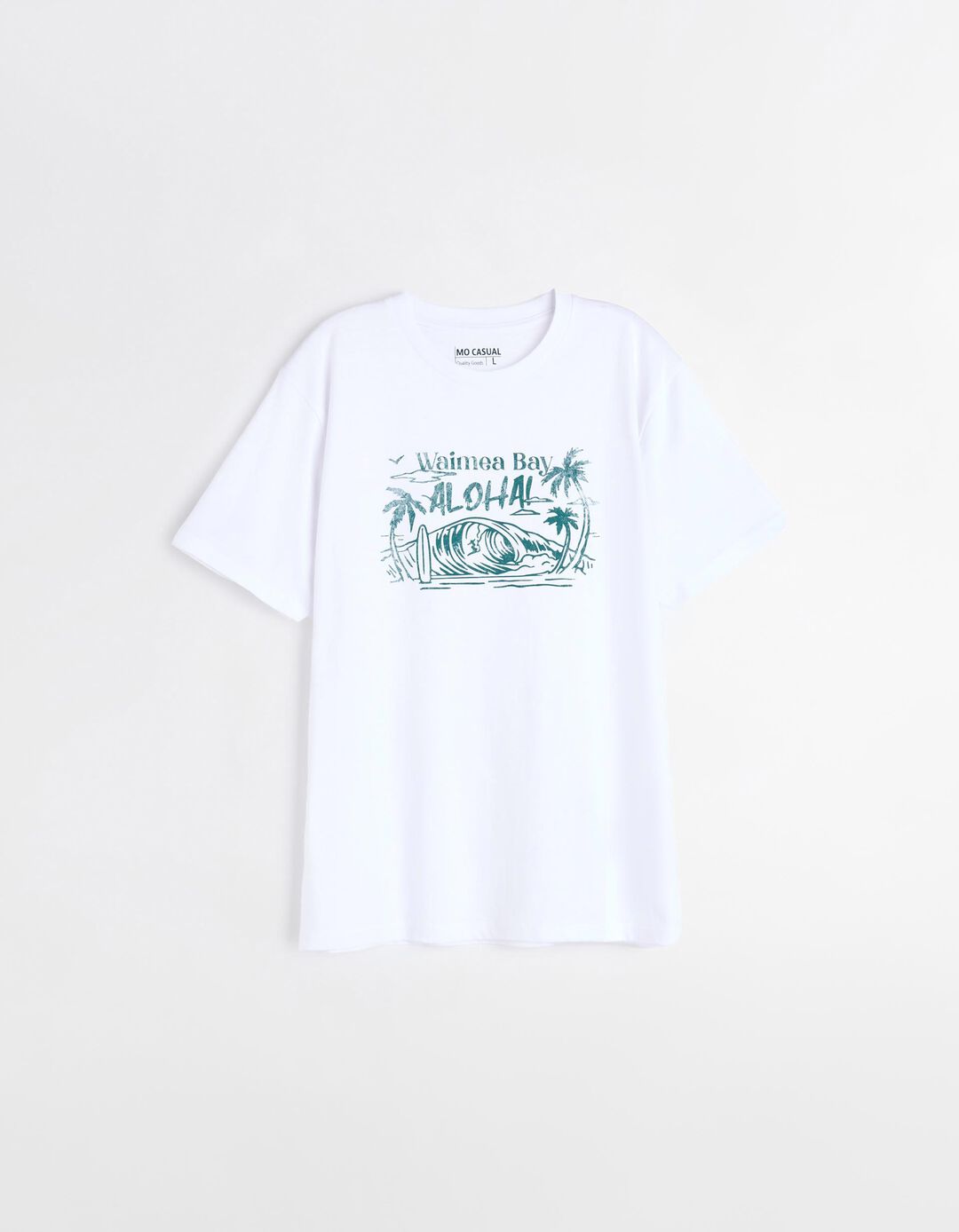 T-shirt Jersey, Homem, Branco