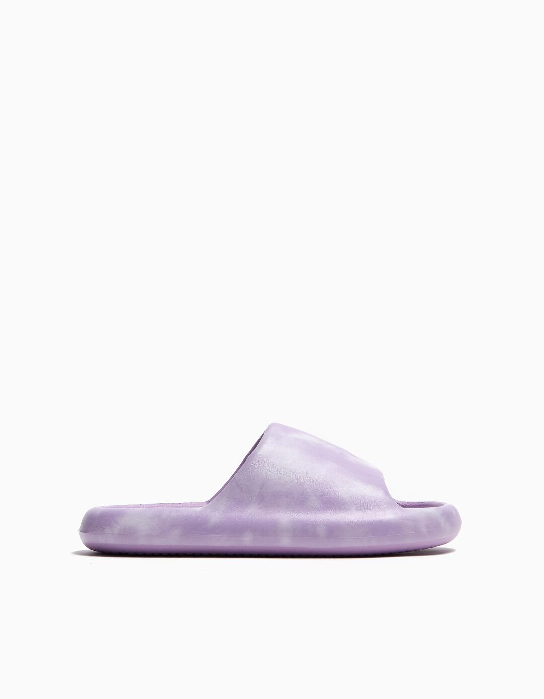 Chinelos de Borracha Plataforma, Menina, Roxo Claro 