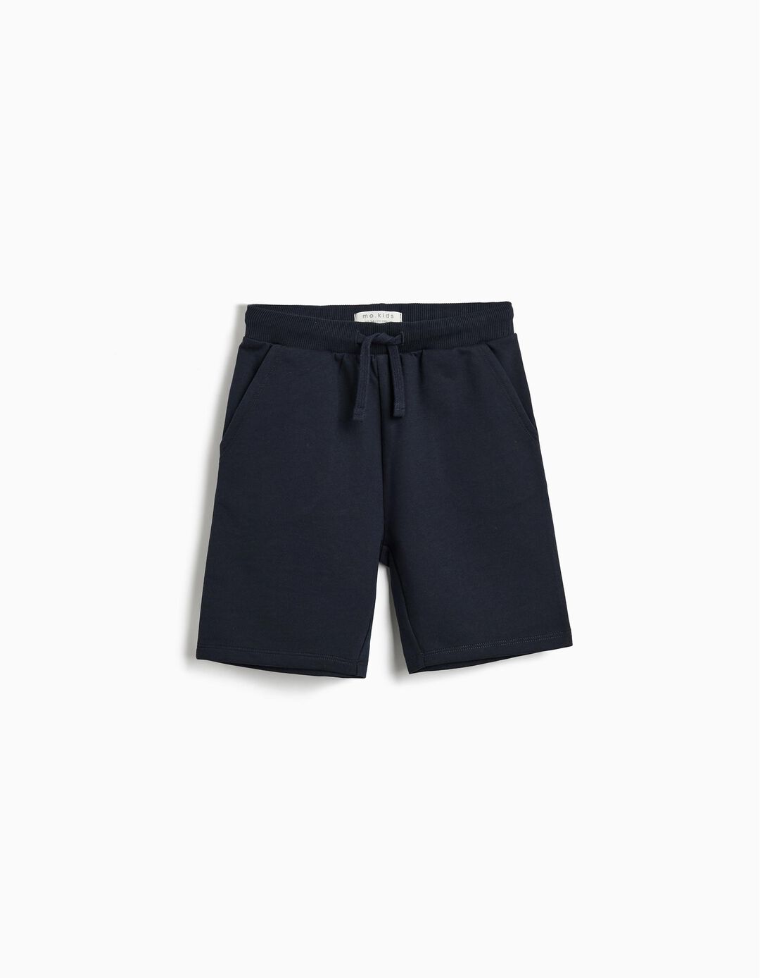 Calções Fleece, Menino, Azul Escuro 