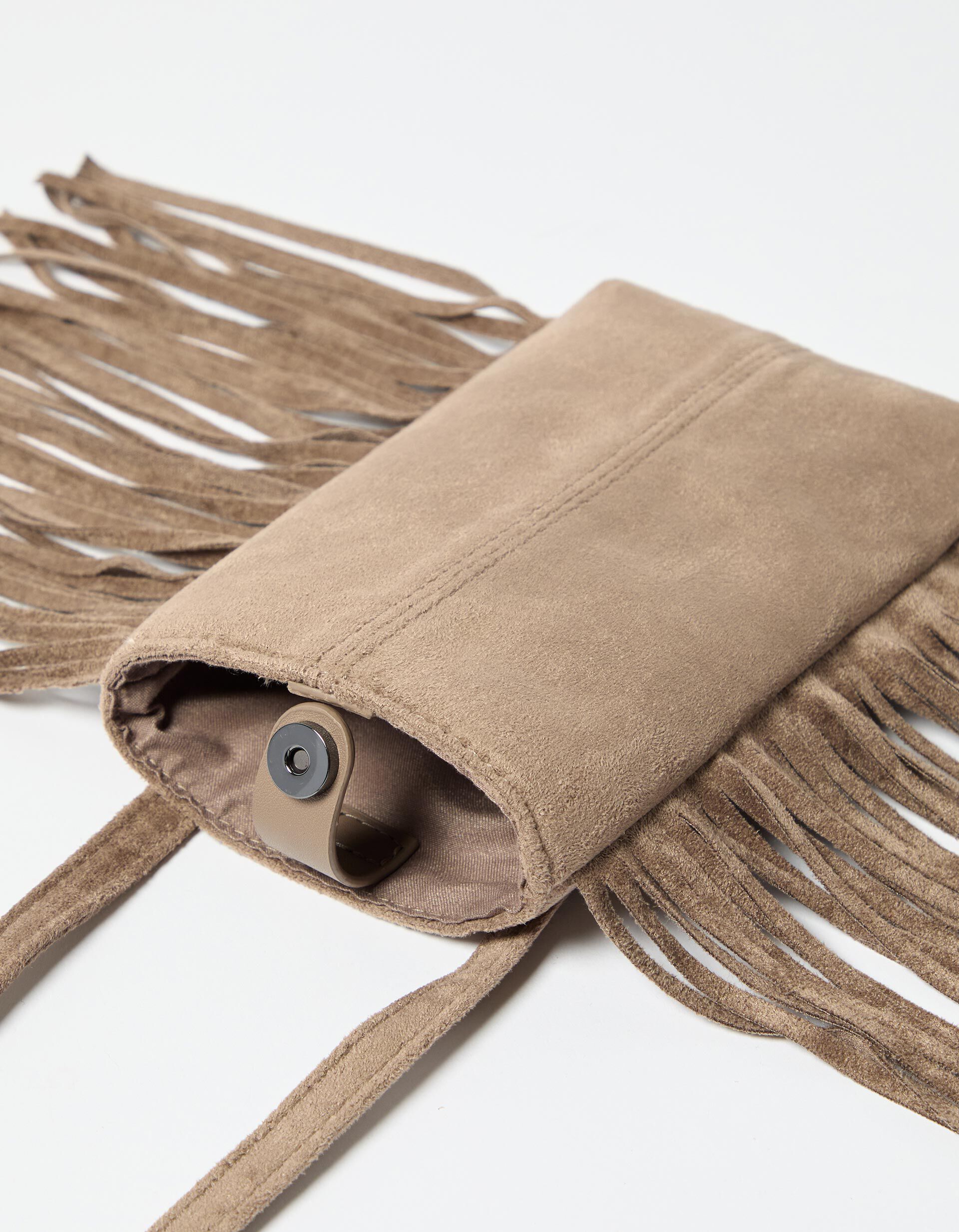 Comprar Online Bolsa de Telem&oacute;vel, Mulher, Camel