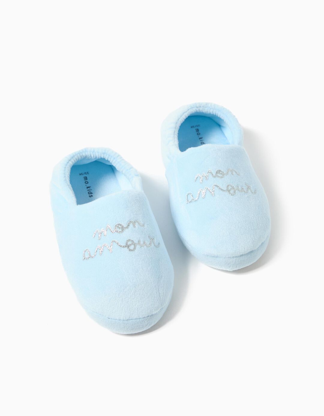 Pantufas, Menina, Azul