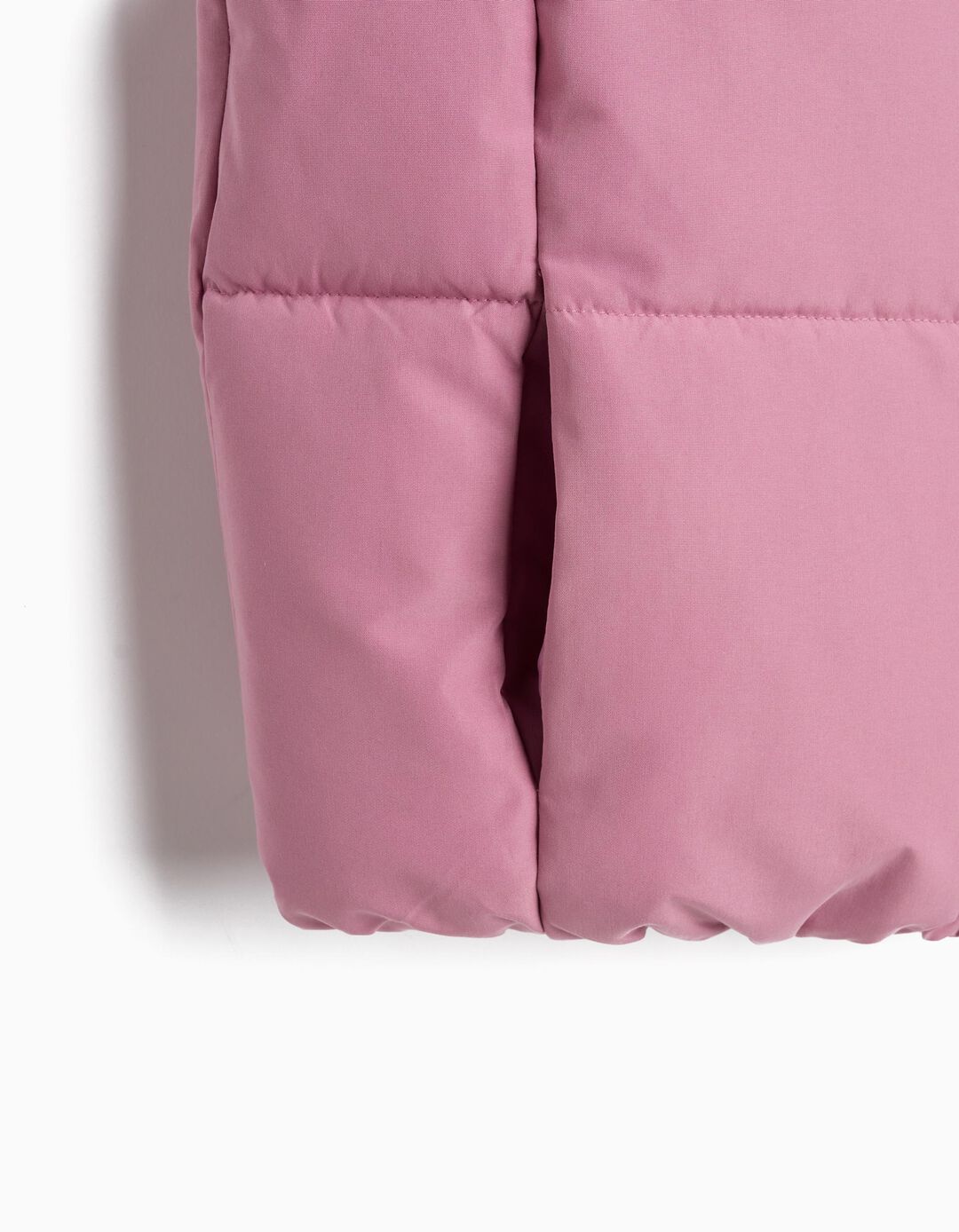 Colete Acolchoado, Menina, Rosa
