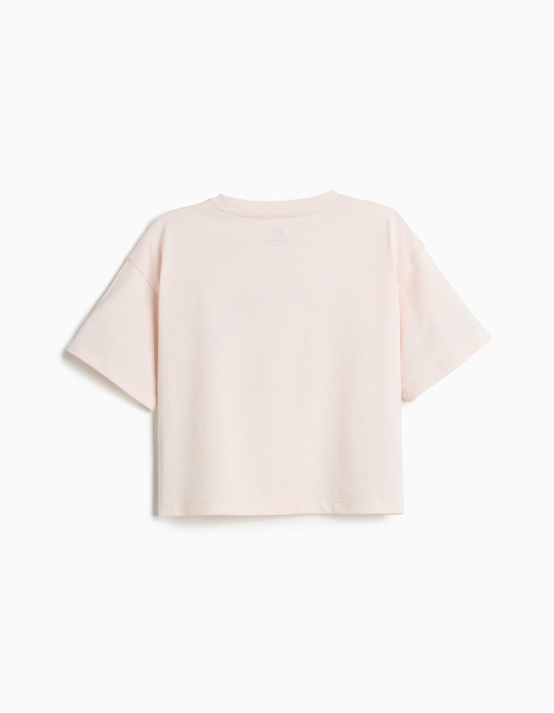 Comprar Online T-shirt Estampada, Menina, Rosa Claro