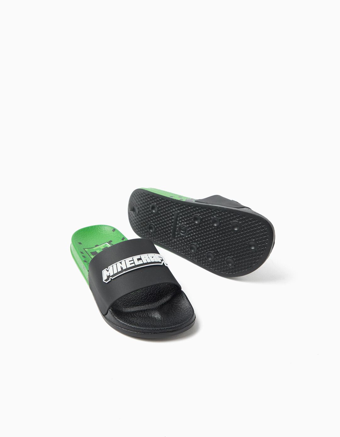 Chinelos Slide 'Minecraft', Menino, Multicolor