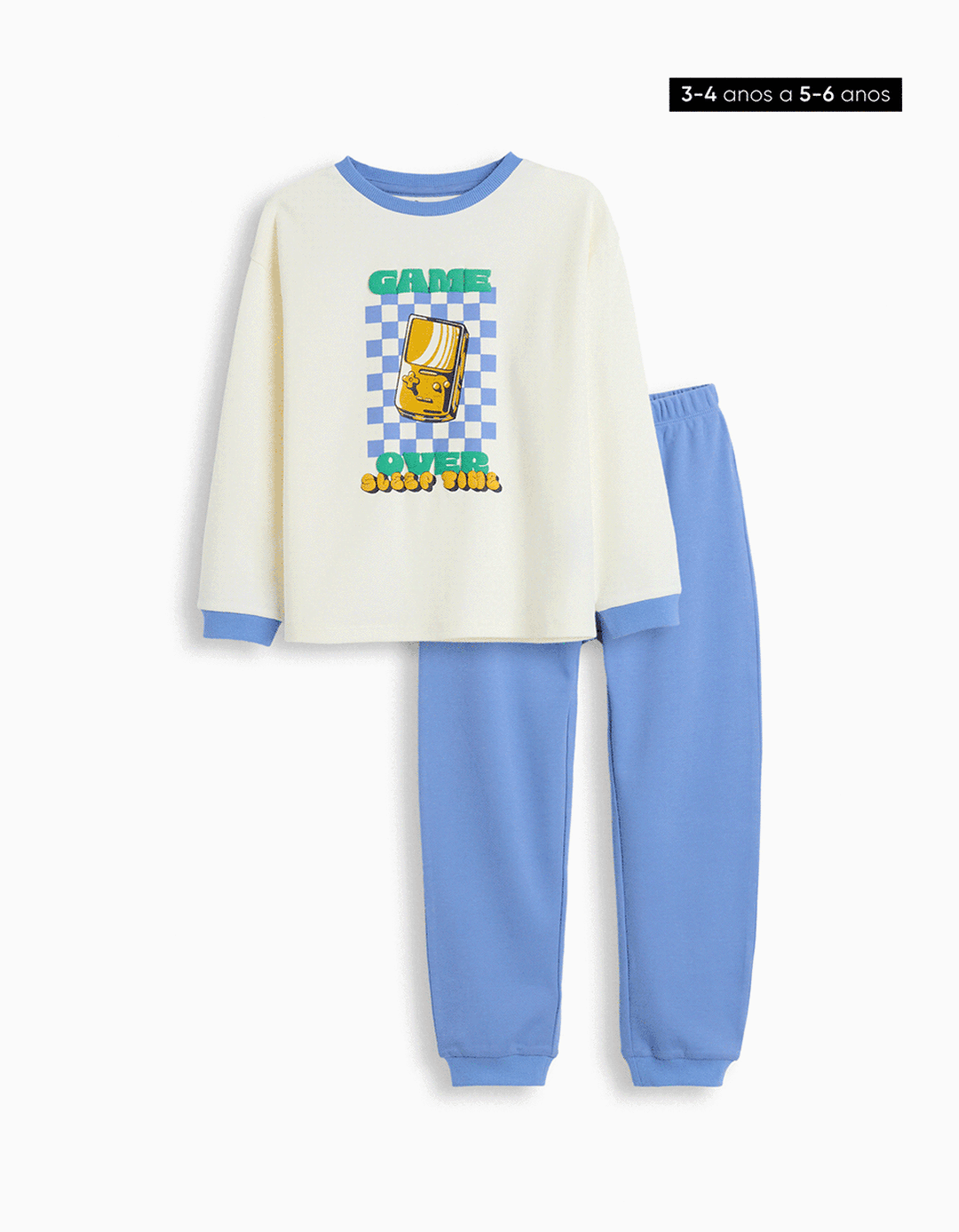 Pijama, Menino, Branco