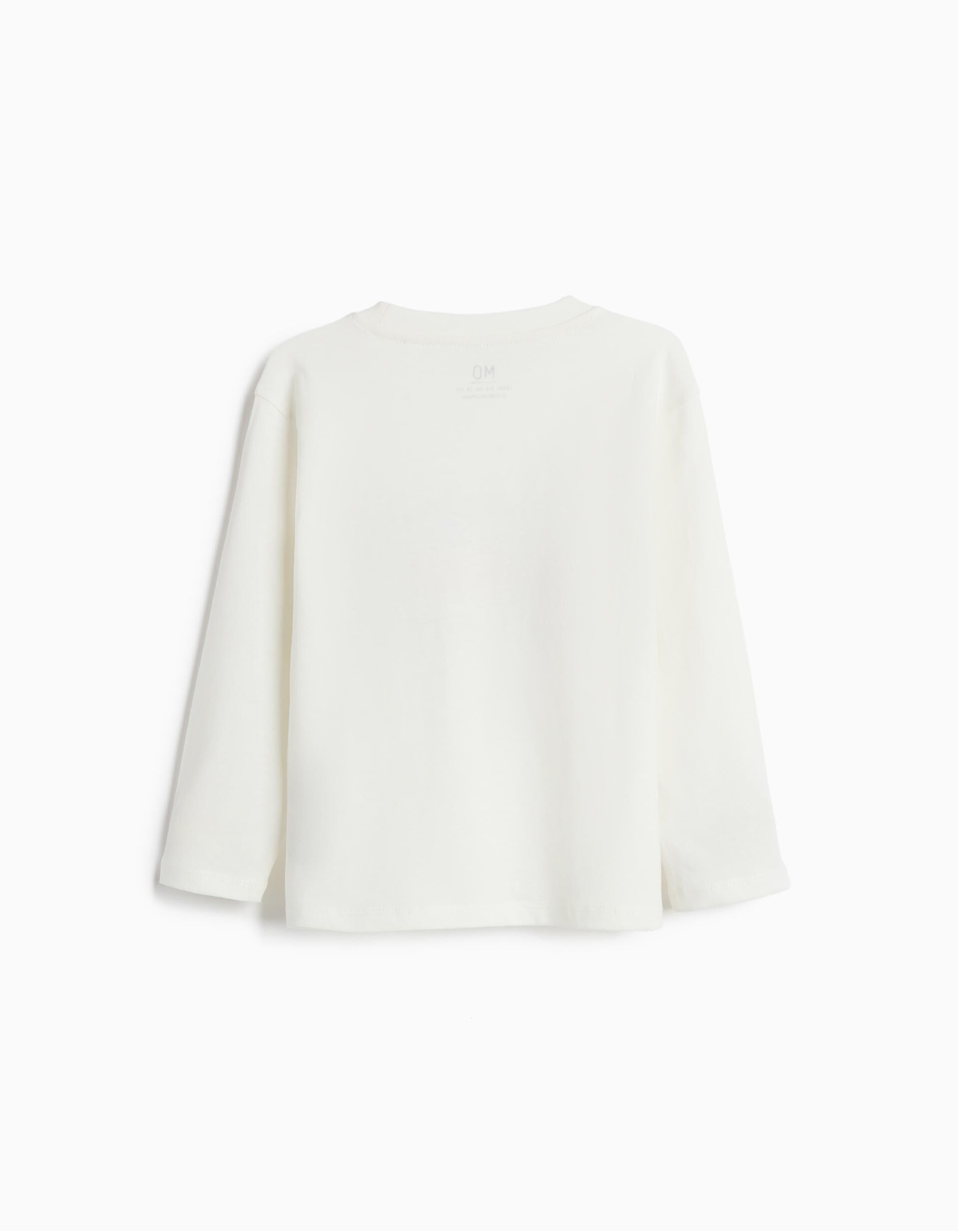 Comprar Online T-shirt De Manga Comprida, Menino, Branco