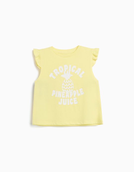 Comprar Online T-shirt, Menina, Amarelo 