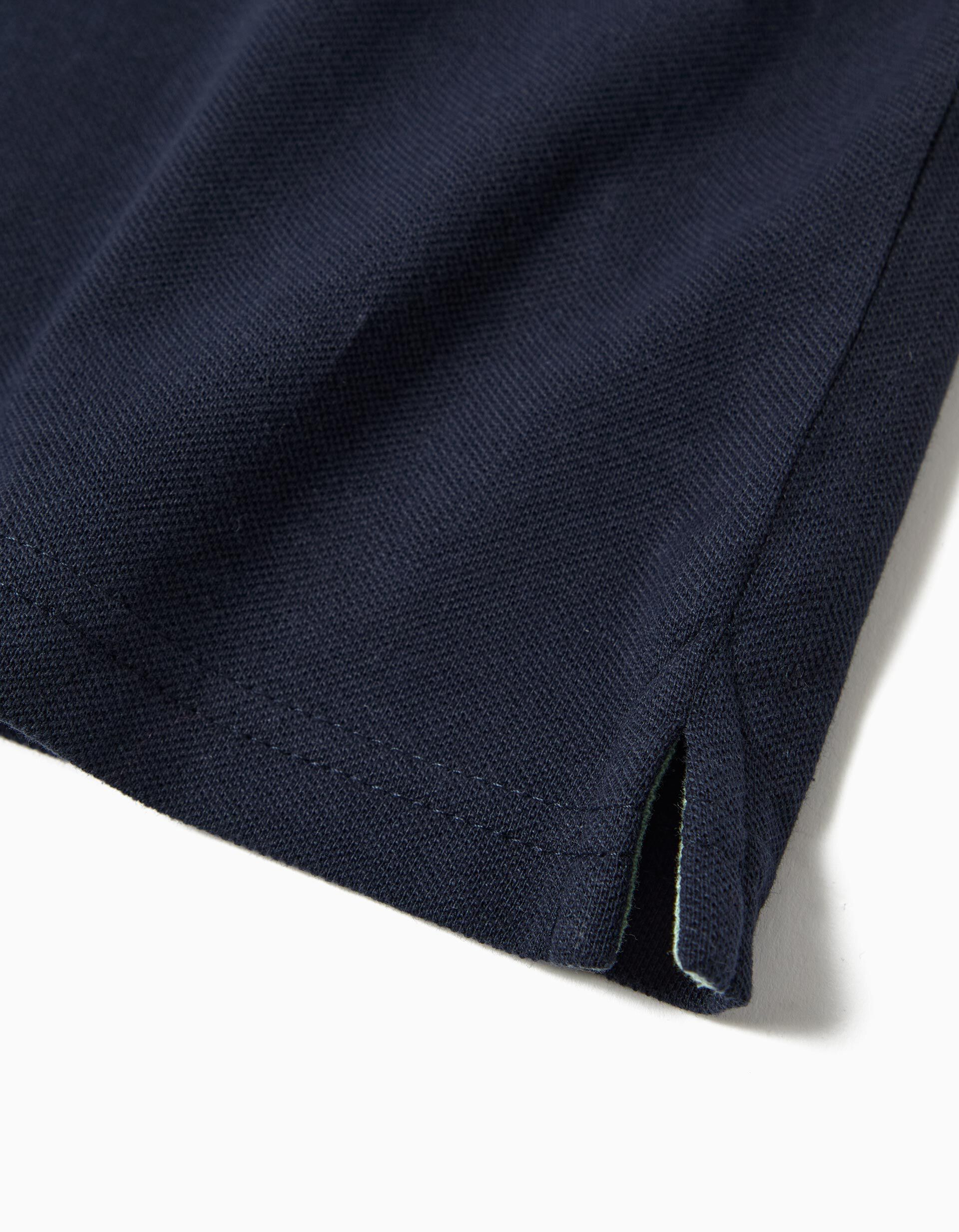 Comprar Online Polo Piquet, Menino, Azul Escuro