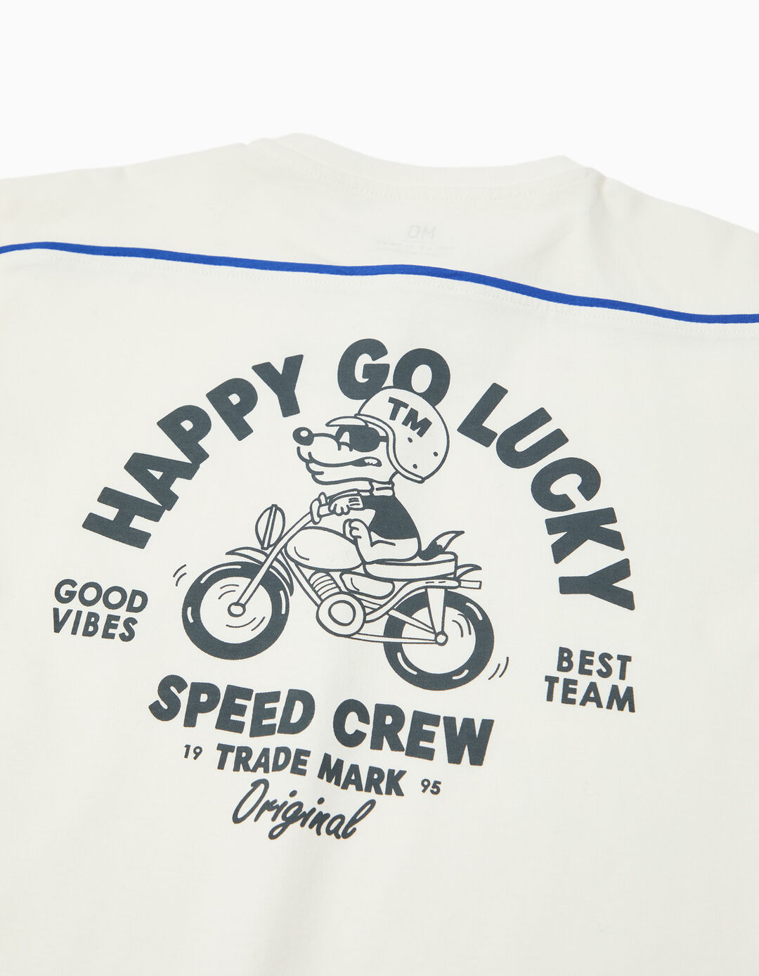 T-shirt de Manga Comprida, Menino, Branco
