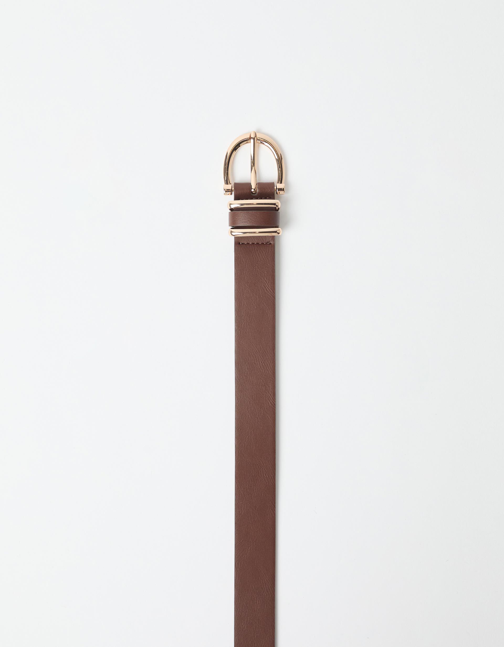 Comprar Online Cinto Fino, Mulher, Castanho