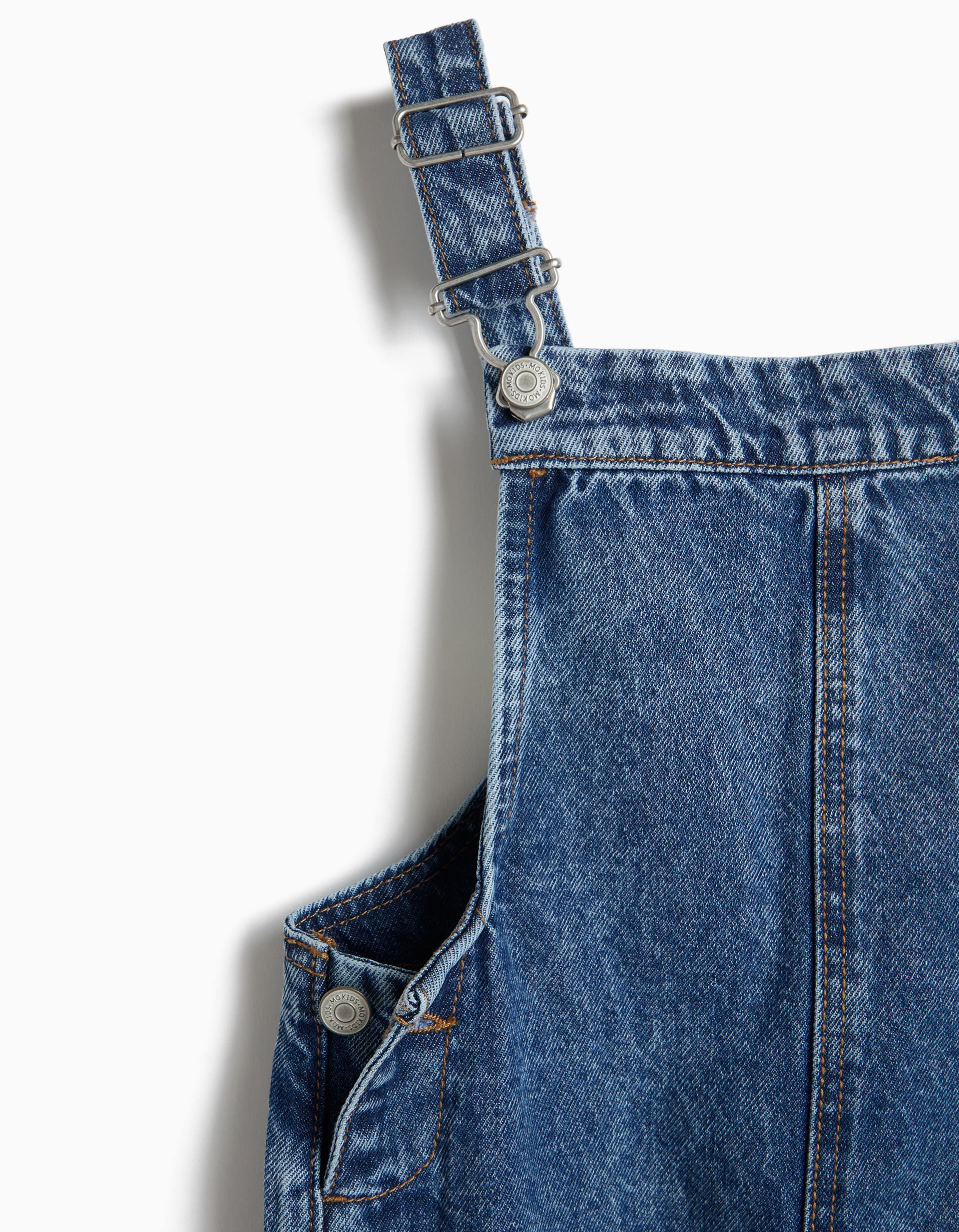 Comprar Online Jardineiras De Ganga, Menina, Azul 