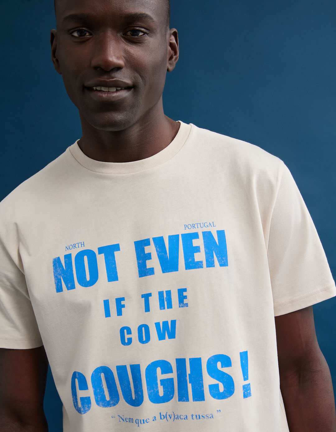 T-shirt 'Native Enthusiasm', Homem, Bege