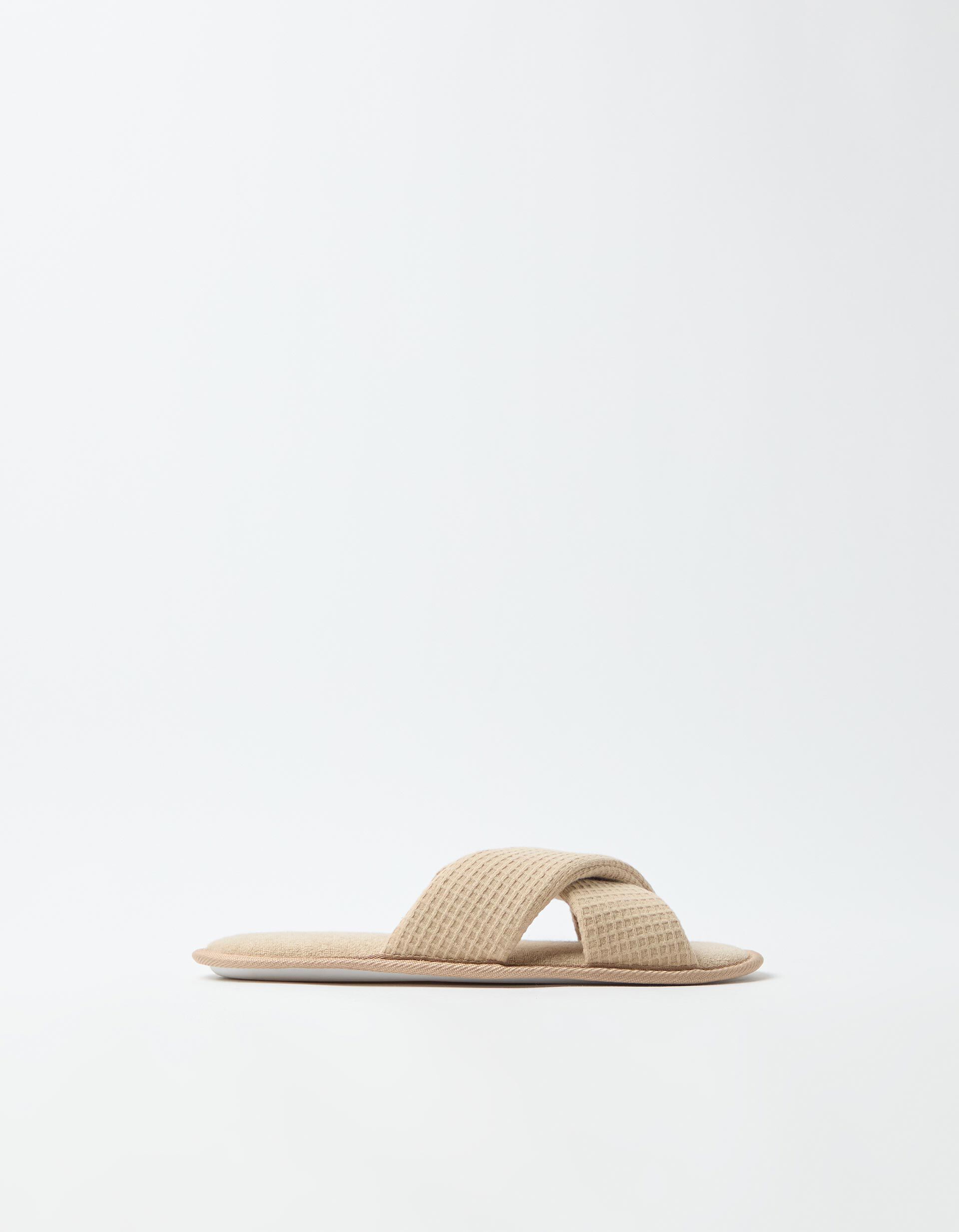 Comprar Online Chinelos De Quarto, Mulher, Bege