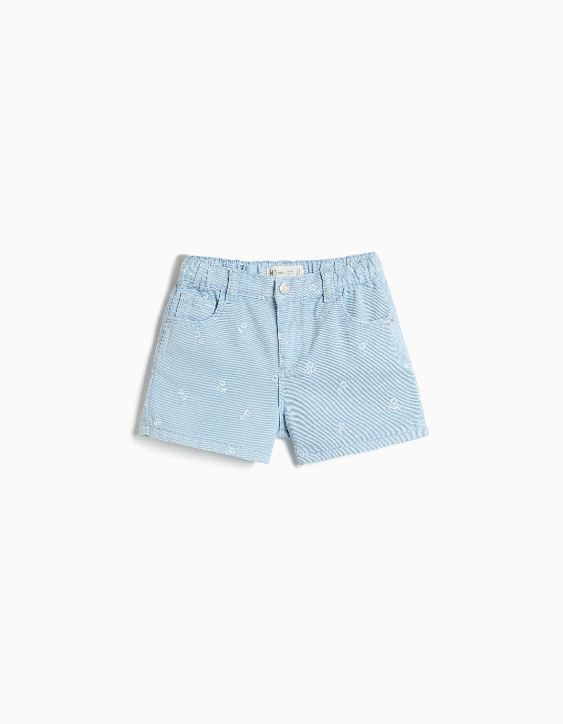 Comprar Online Cal&ccedil;&otilde;es De Sarja, Menina, Azul Claro