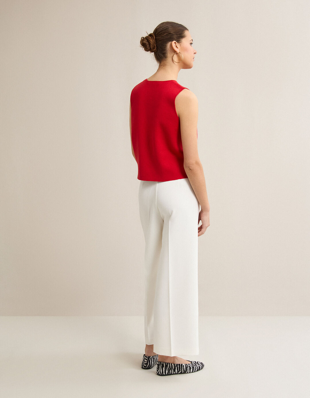 Cal&ccedil;as Culotte, Mulher, Branco