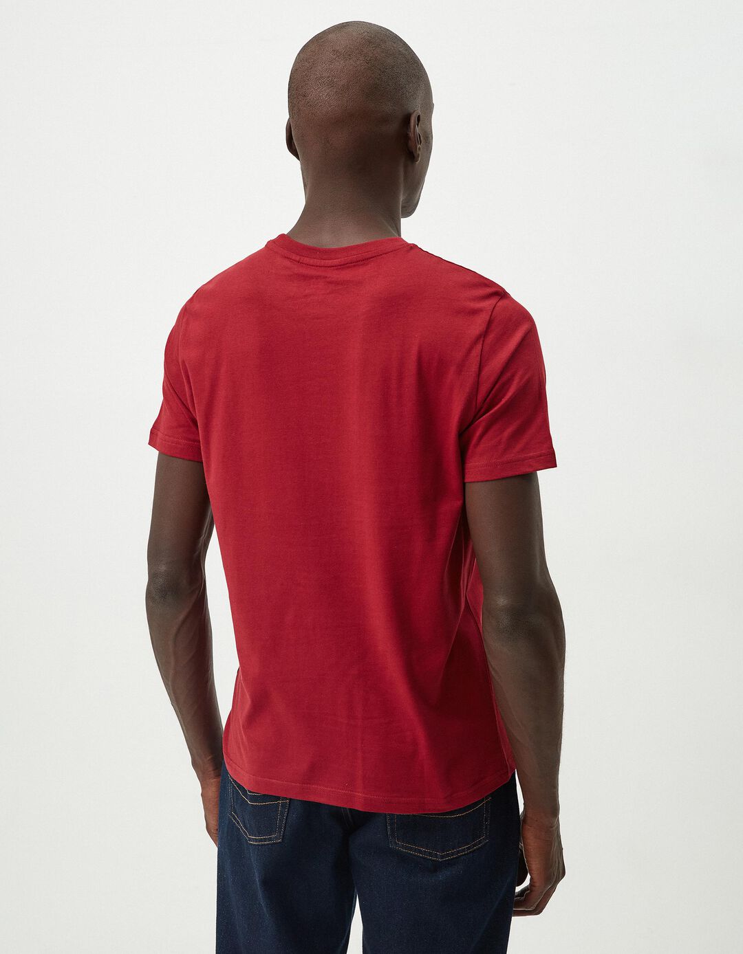 T-shirt Estampado, Homem, Vermelho