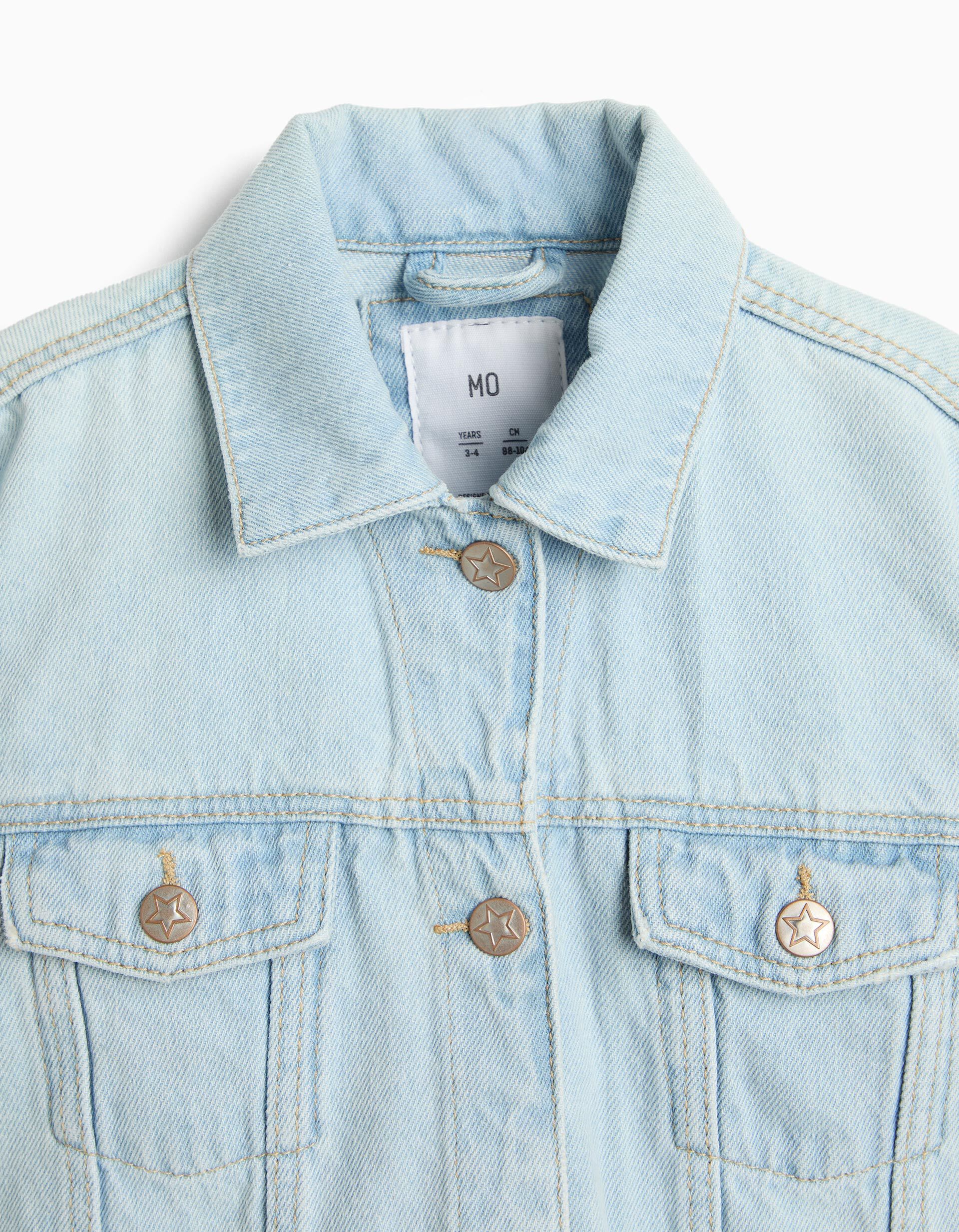 Comprar Online Casaco De Ganga, Menina, Azul Claro