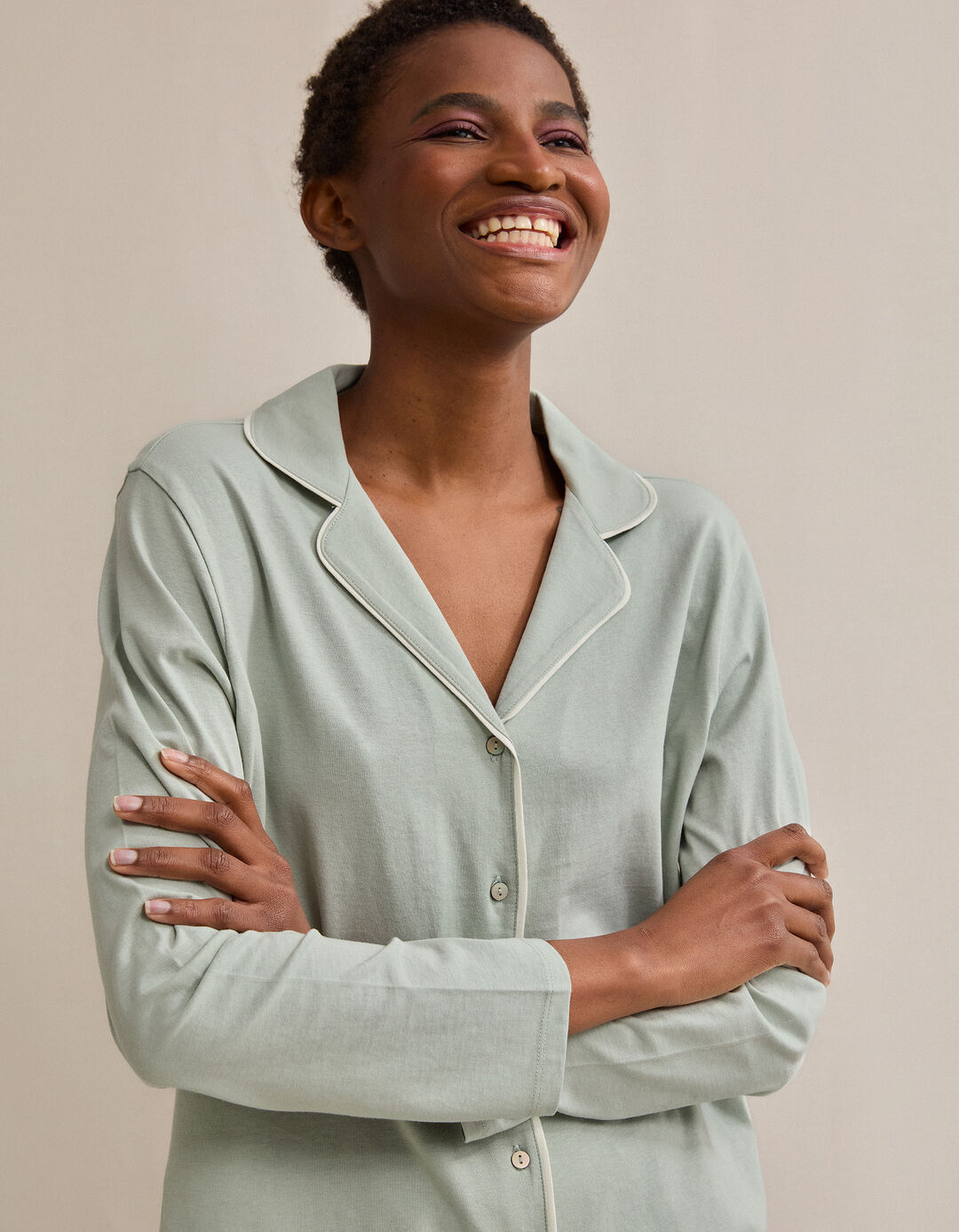 Pijama, Mulher, Verde Claro