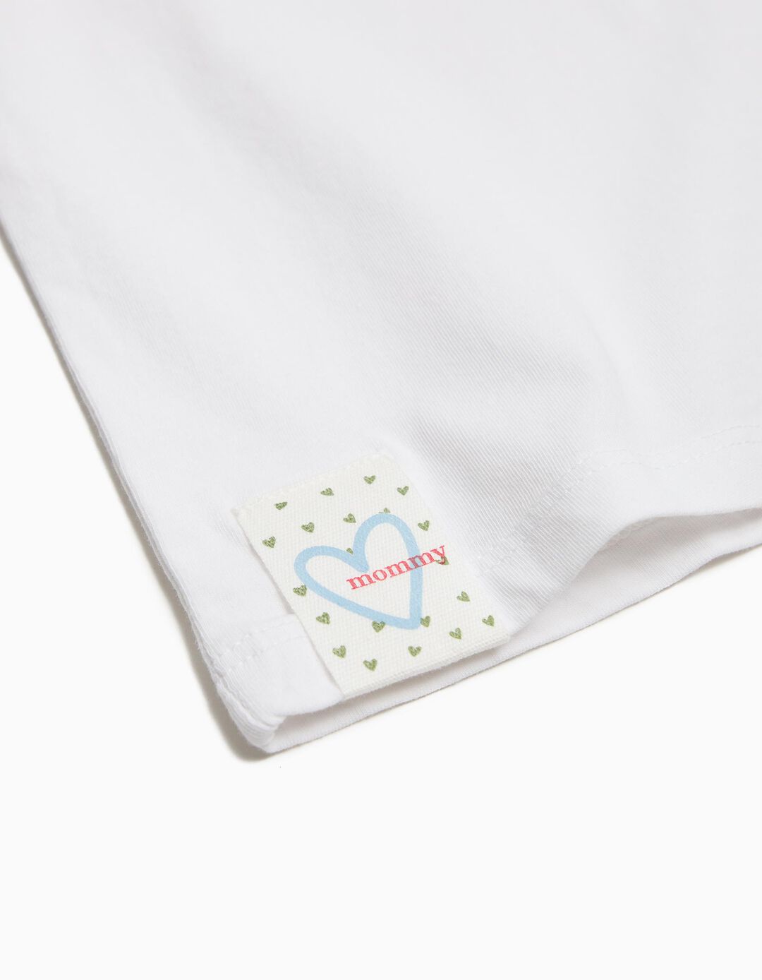 T-shirt 'Dia da Mãe', Menina, Branco