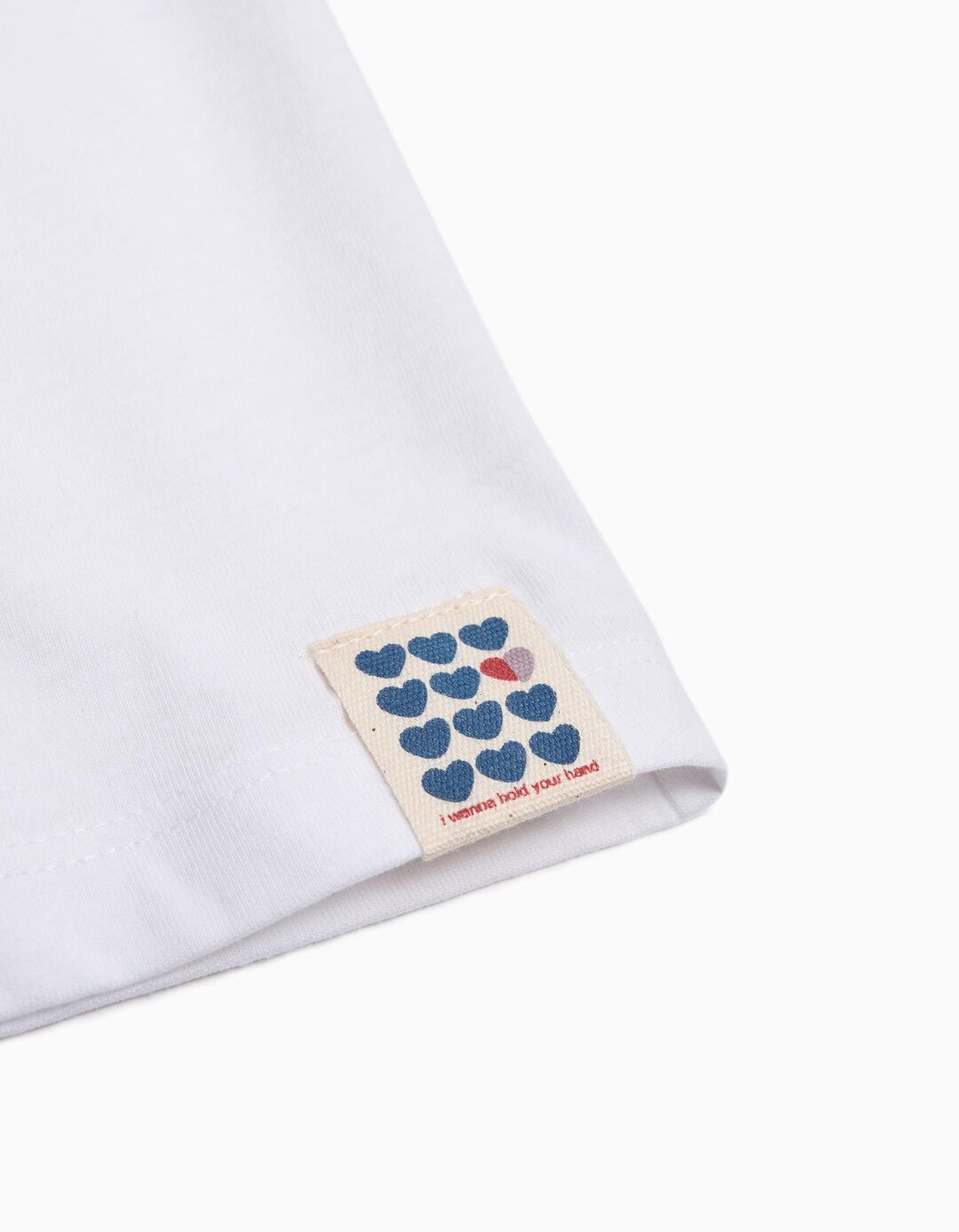T-shirt Dia dos Namorados, Menina, Branco