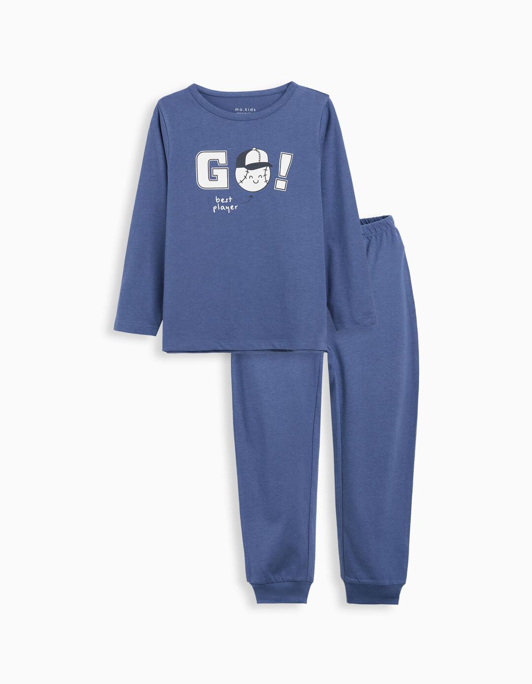 Pijama Jersey, Menino, Azul Escuro