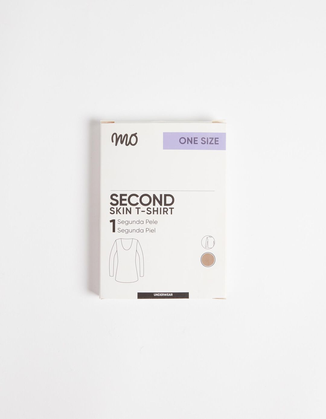 Camisola Interior 'Second Skin', Mulher, Bege