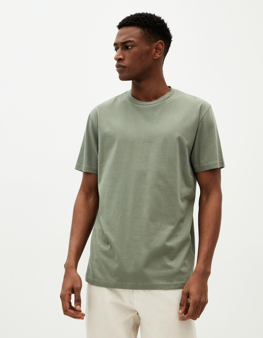 T-shirt, Homem, Verde Claro