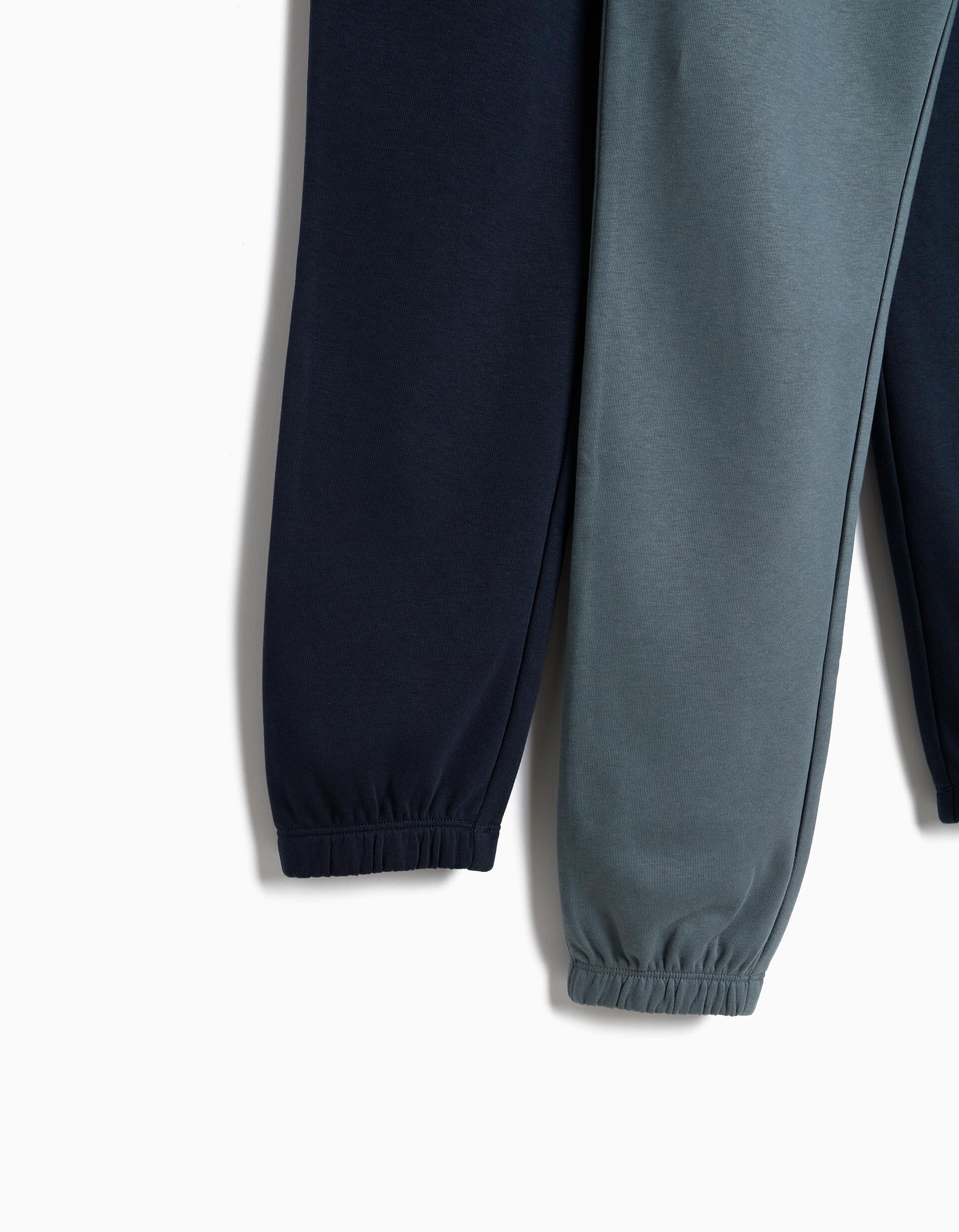 Comprar Online Pack 2 Joggings De Felpa, Menino, Azul Escuro