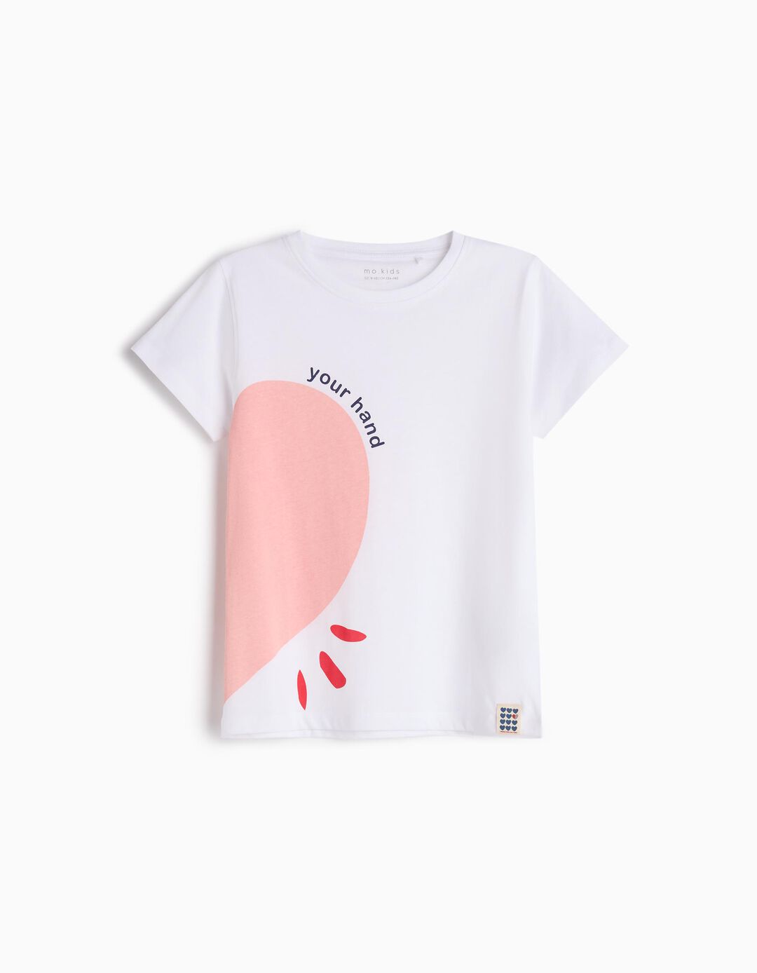 T-shirt Dia dos Namorados, Menina, Branco