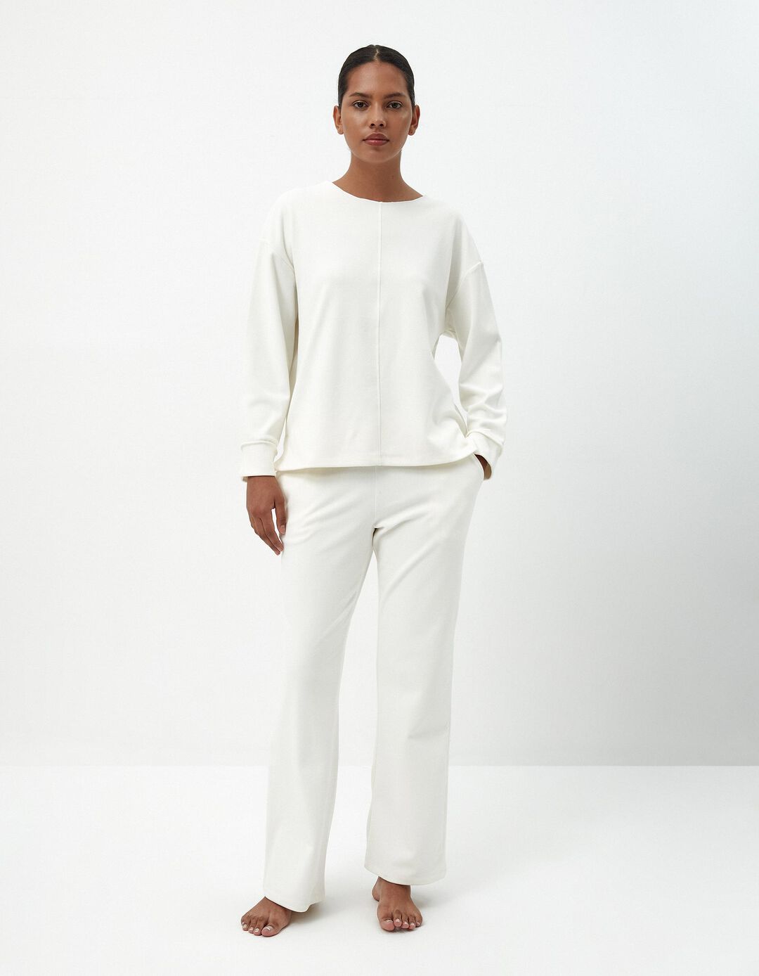 Pijama Suave, Mulher, Branco