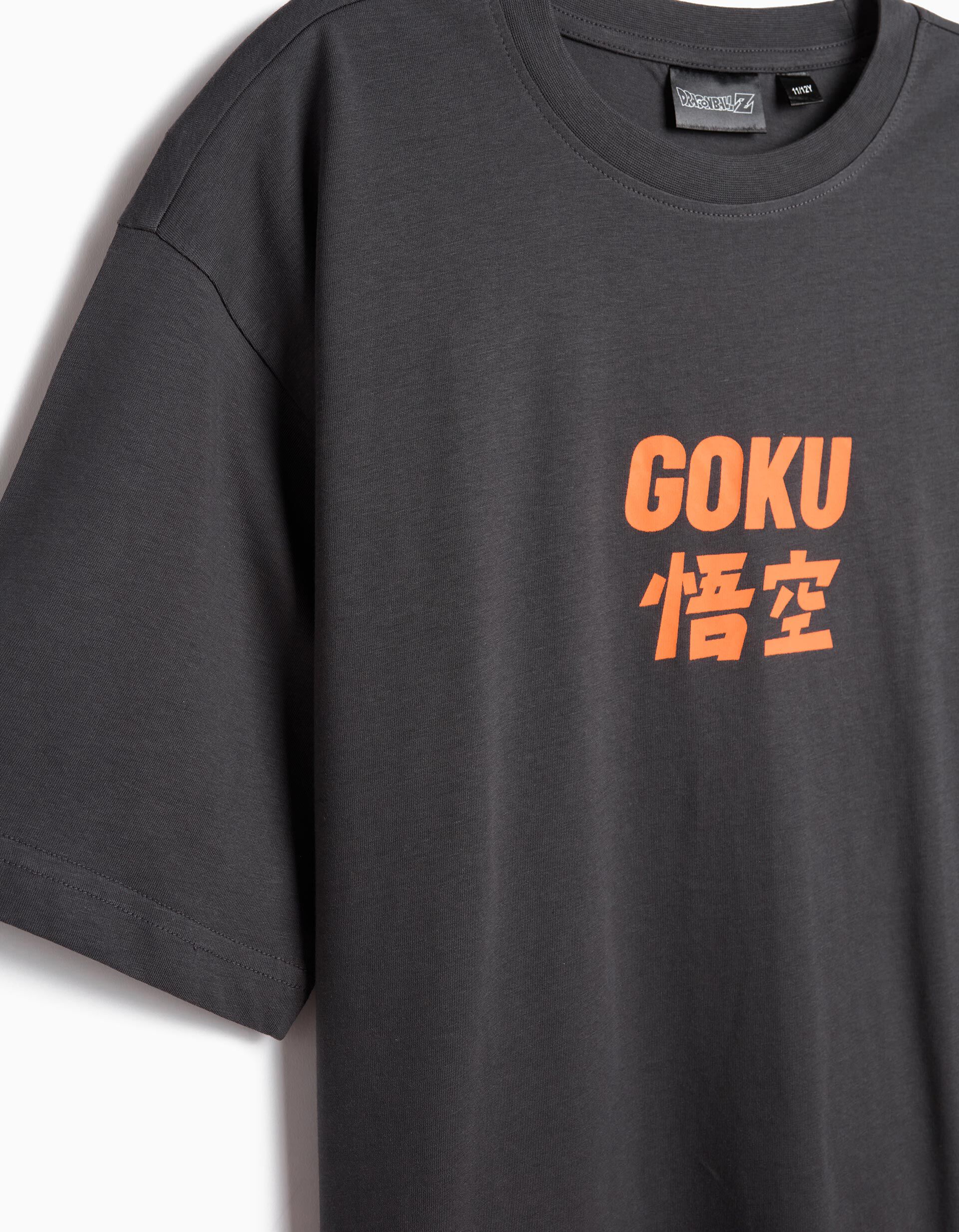 Comprar Online T-shirt 'Dragon Ball', Menino, Cinzento Escuro