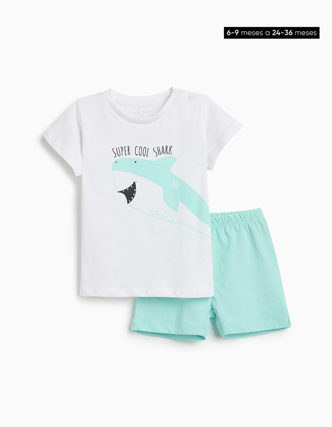 Pijama Jersey, Menino, Branco
