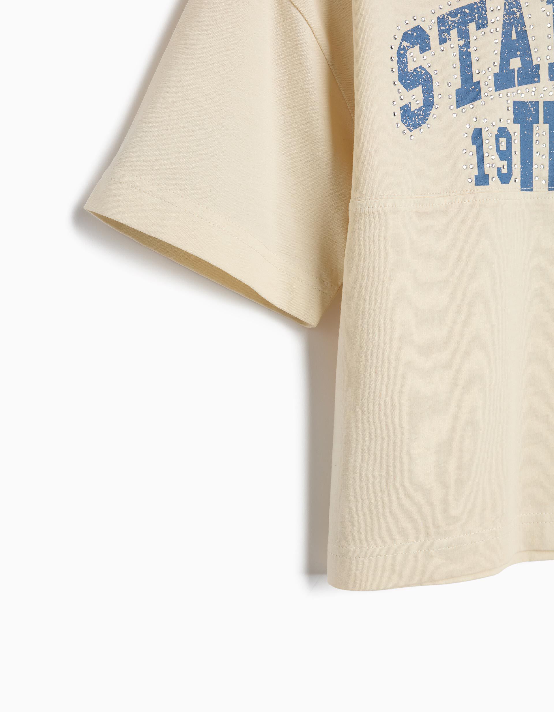 Comprar Online T-shirt Estampada, Menina, Amarelo Claro