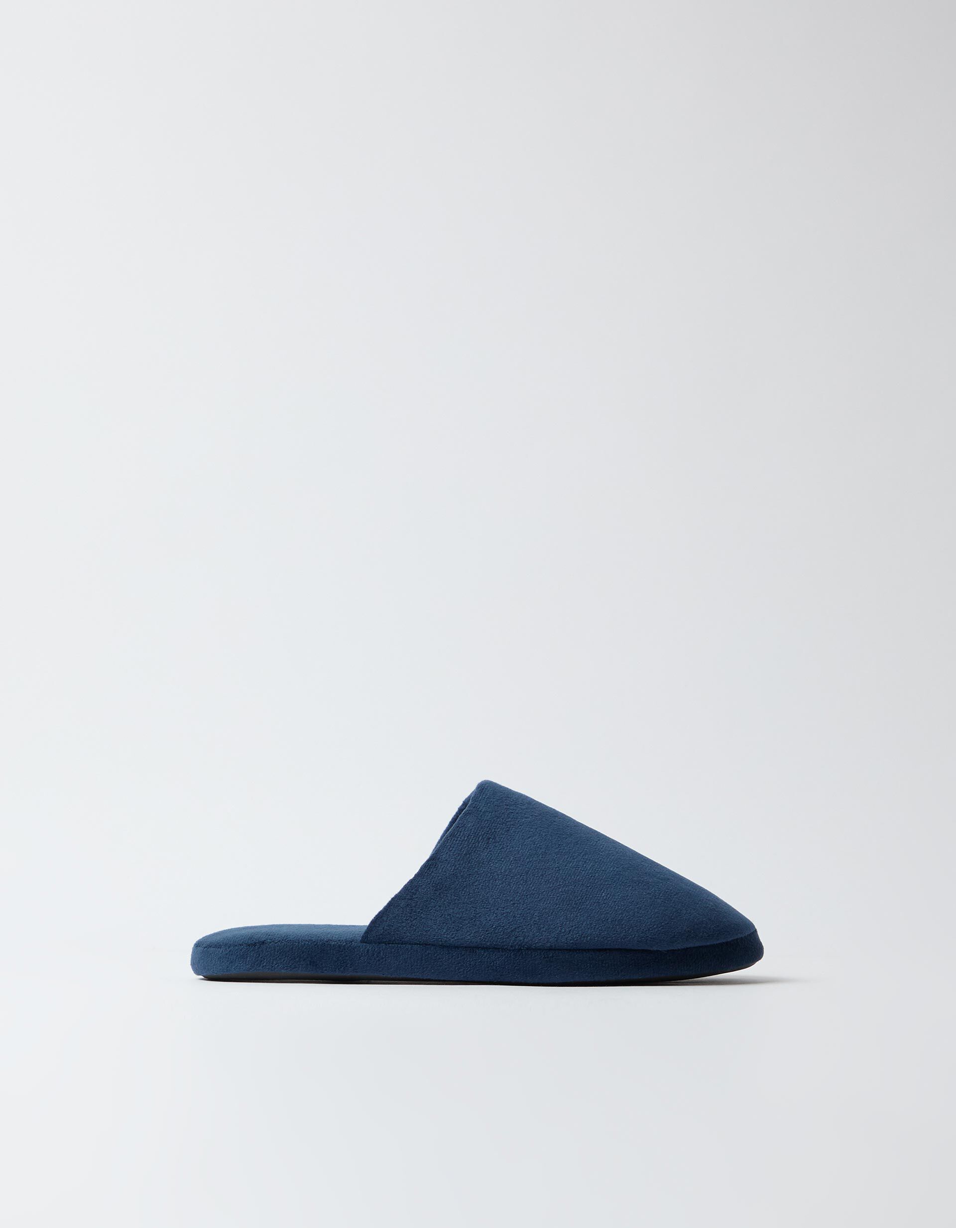 Comprar Online Chinelos De Quarto, Homem, Azul Escuro