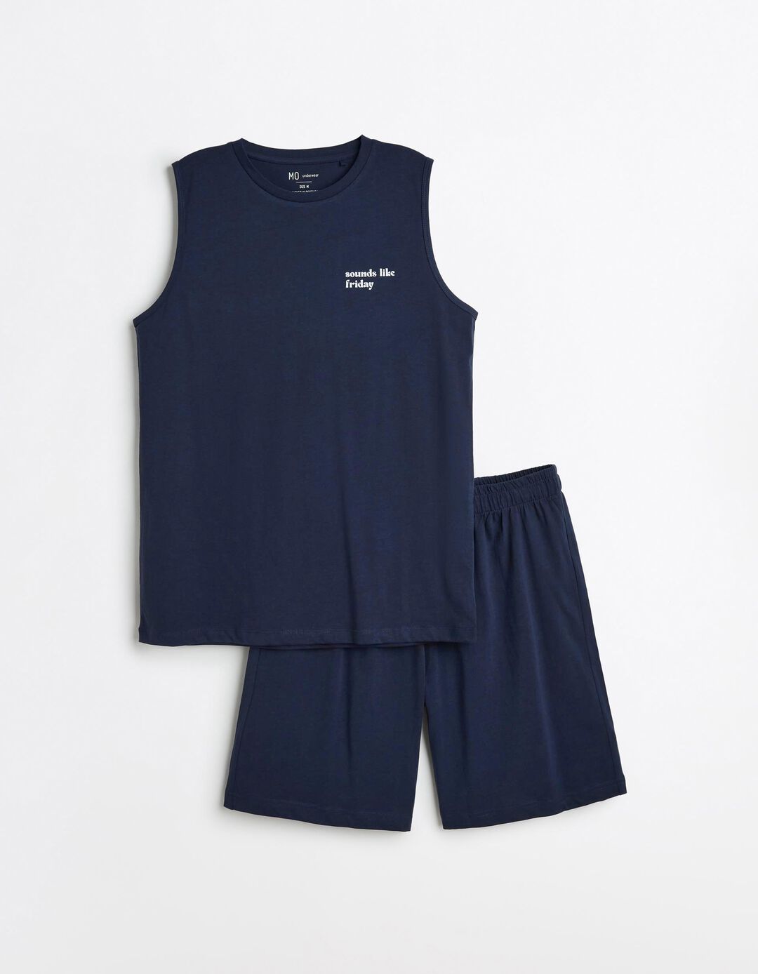 Pijama, Homem, Azul Escuro