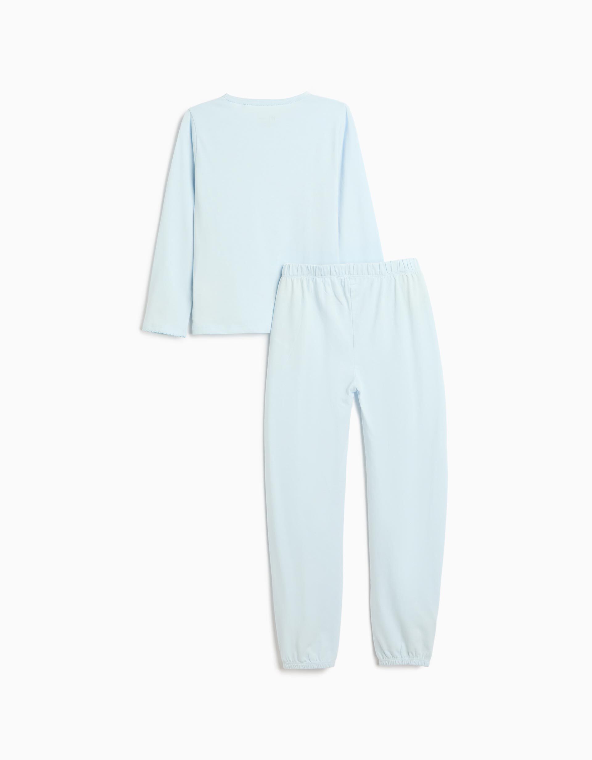 Comprar Online Pijama Jersey, Menina, Azul Claro