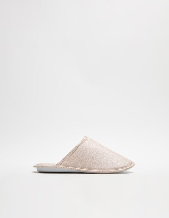 Comprar Online Chinelos de Quarto Metálicos, Mulher, Laranja