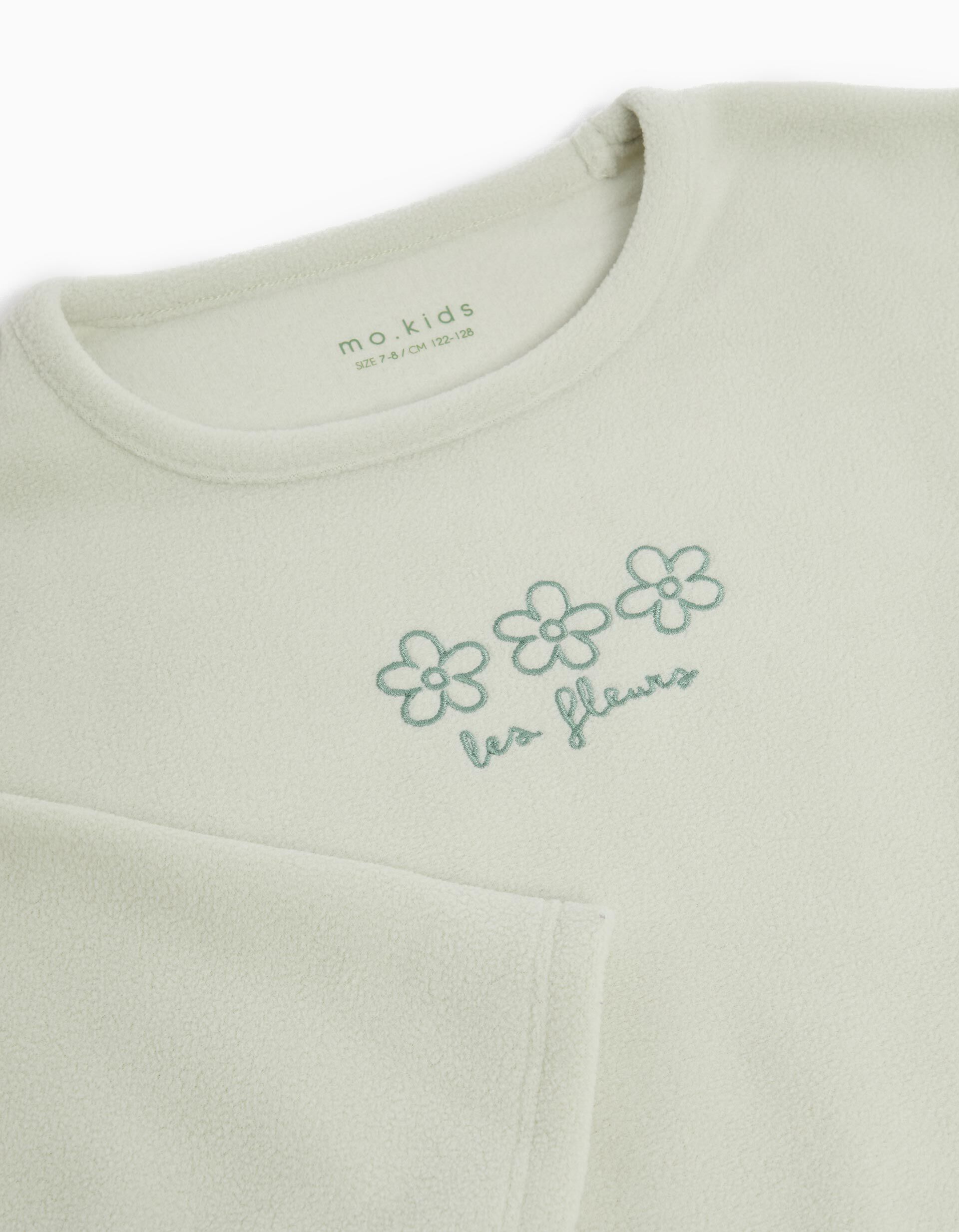 Comprar Online Pijama Polar, Menina, Verde Claro